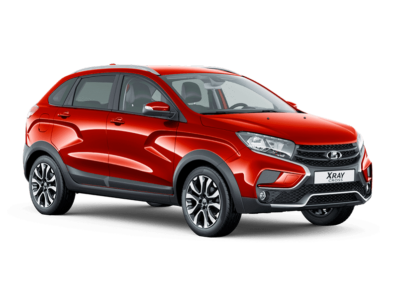 Купить Lada Xray Cross в вашем городе - Красный "Красный сплав" (136) - металлик